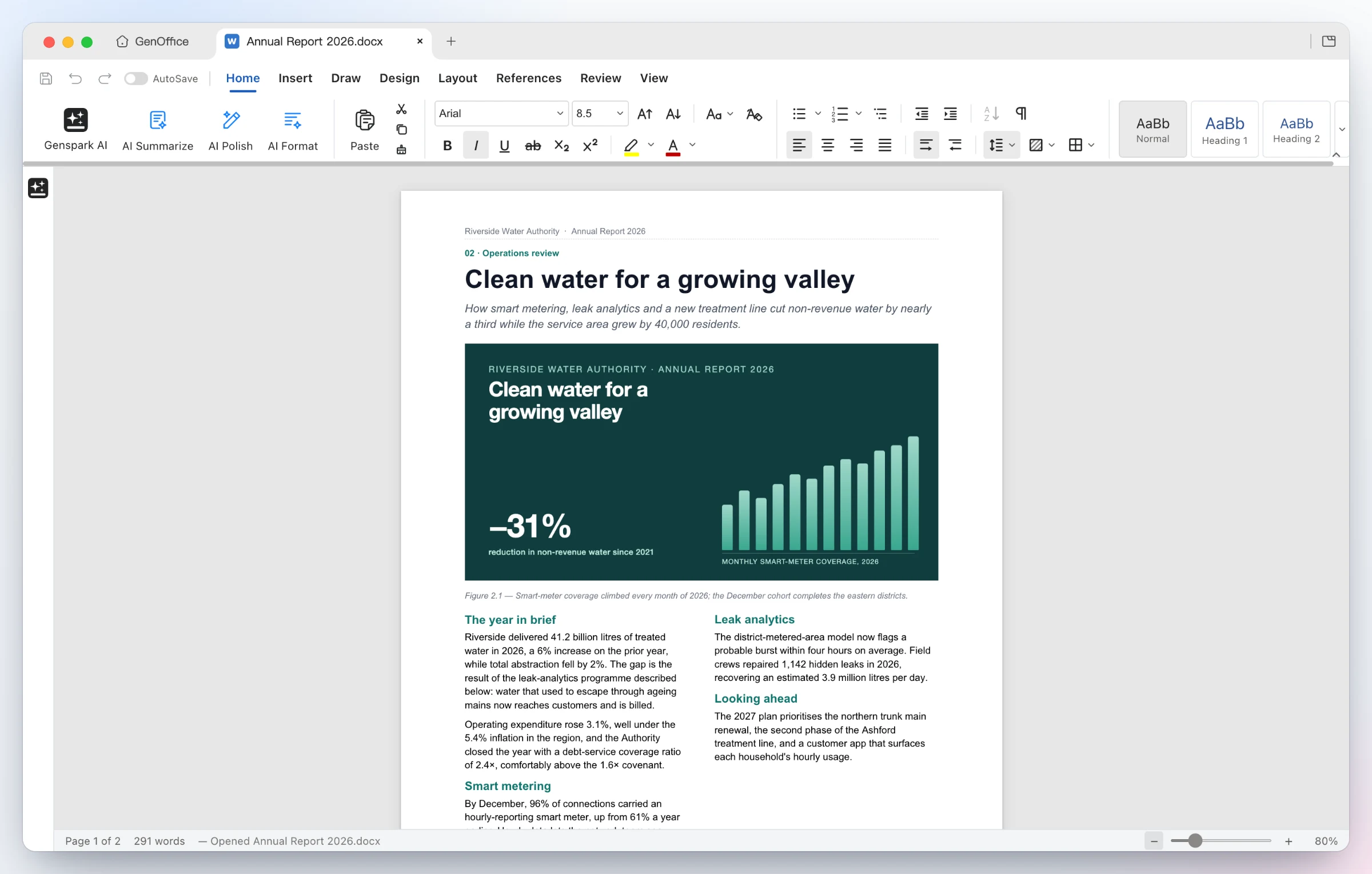 genoffice screenshot 2