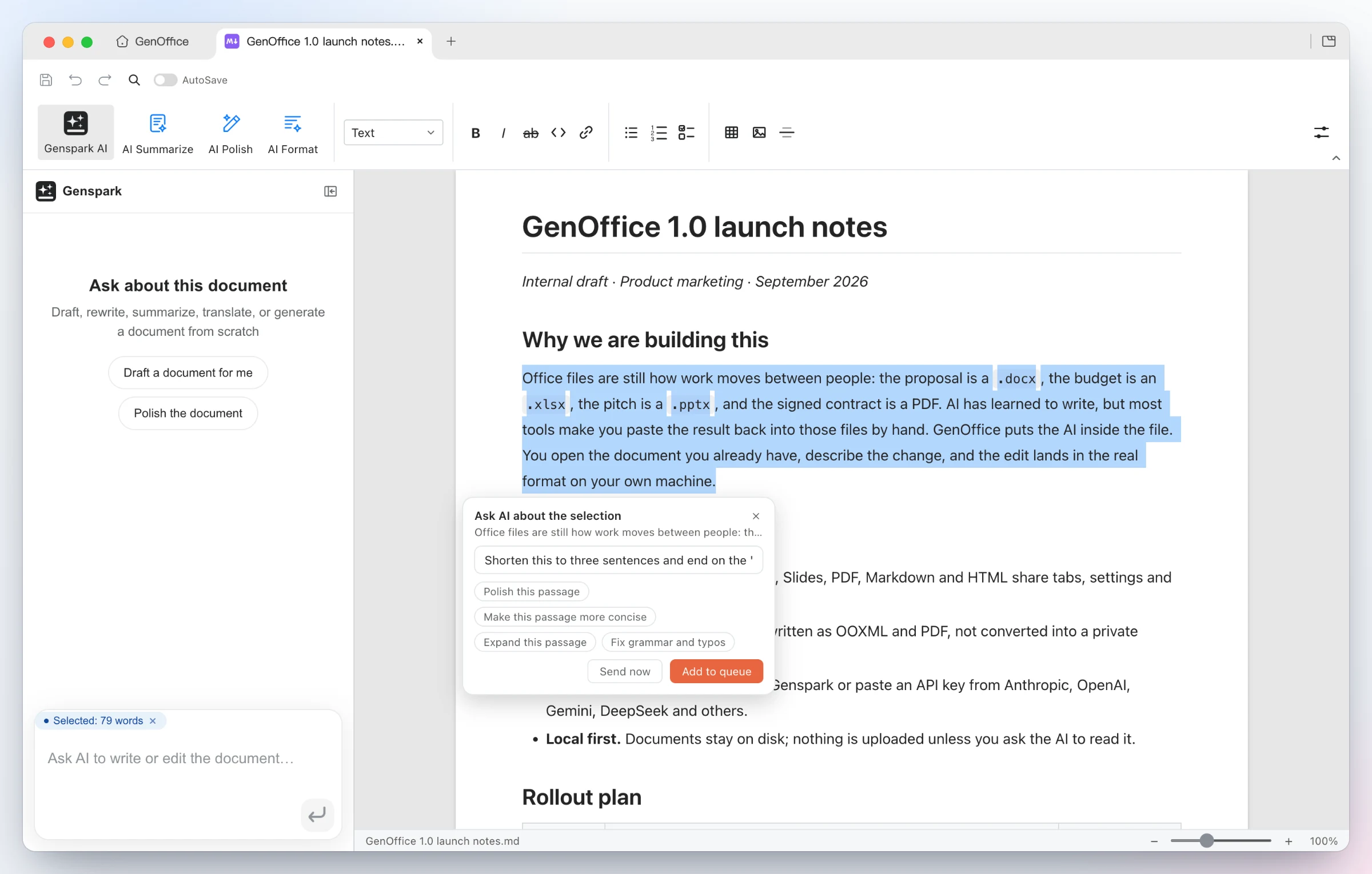 genoffice screenshot 16