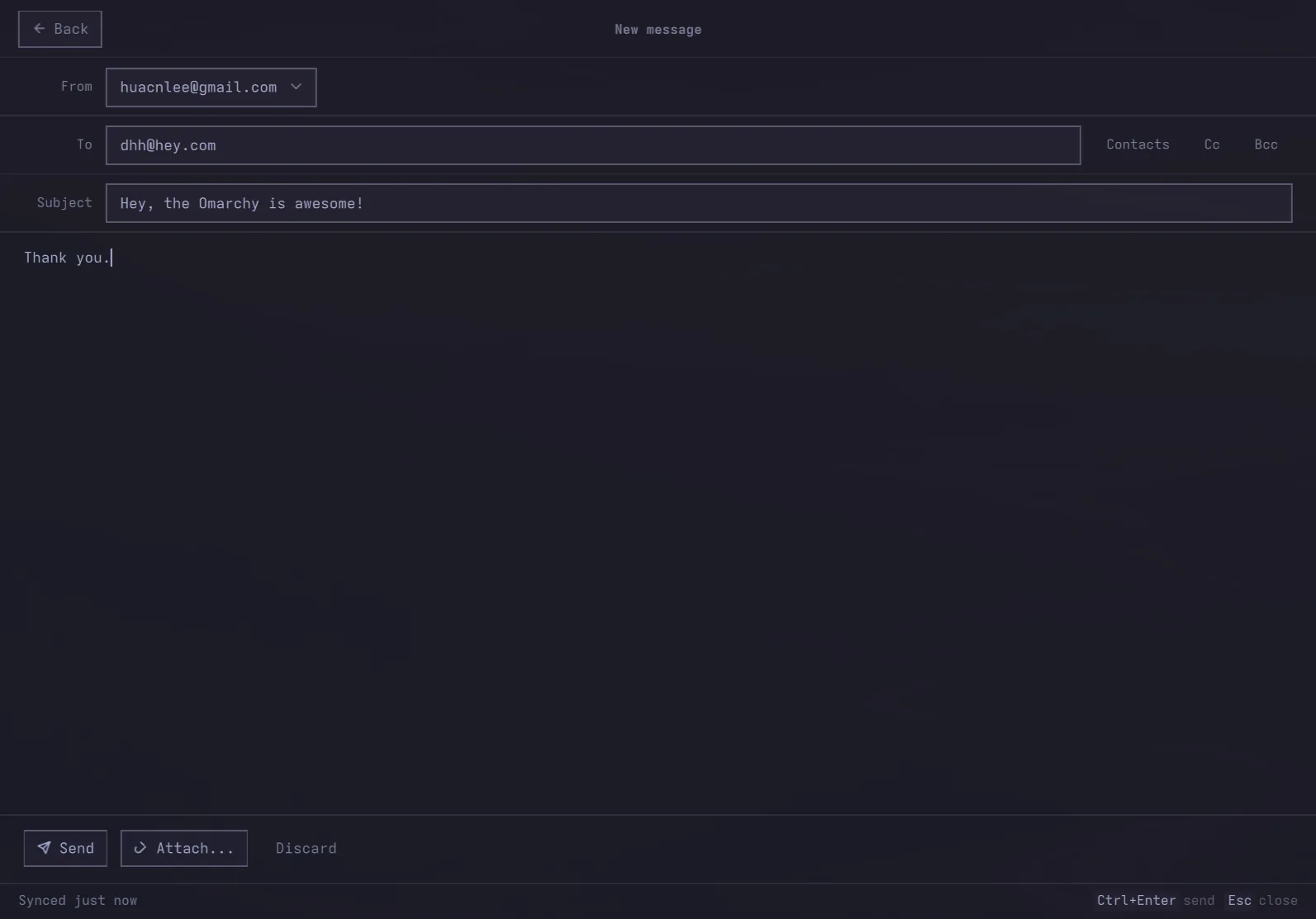 omamail screenshot 3