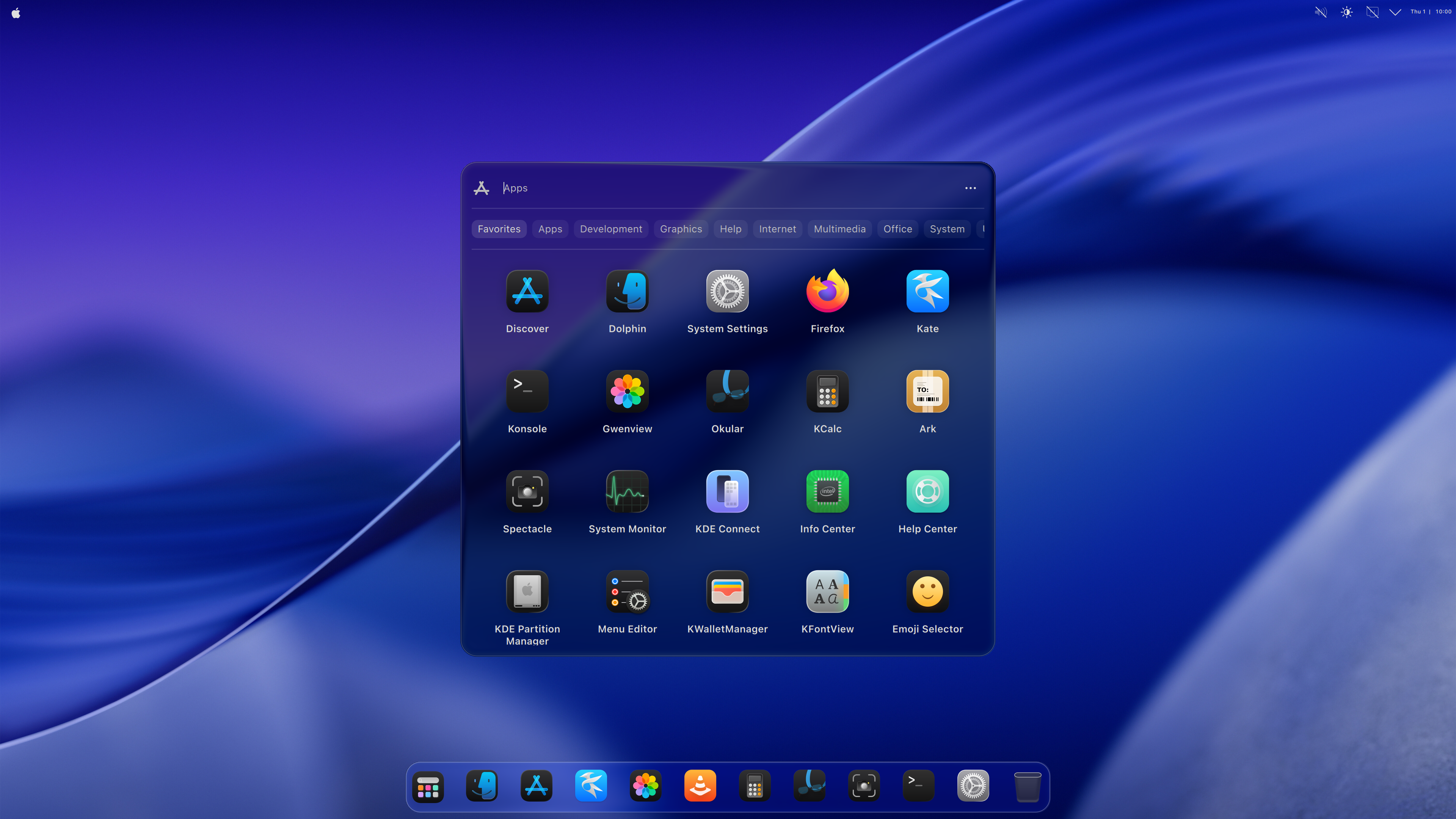 macos-tahoe-liquid-kde screenshot 19