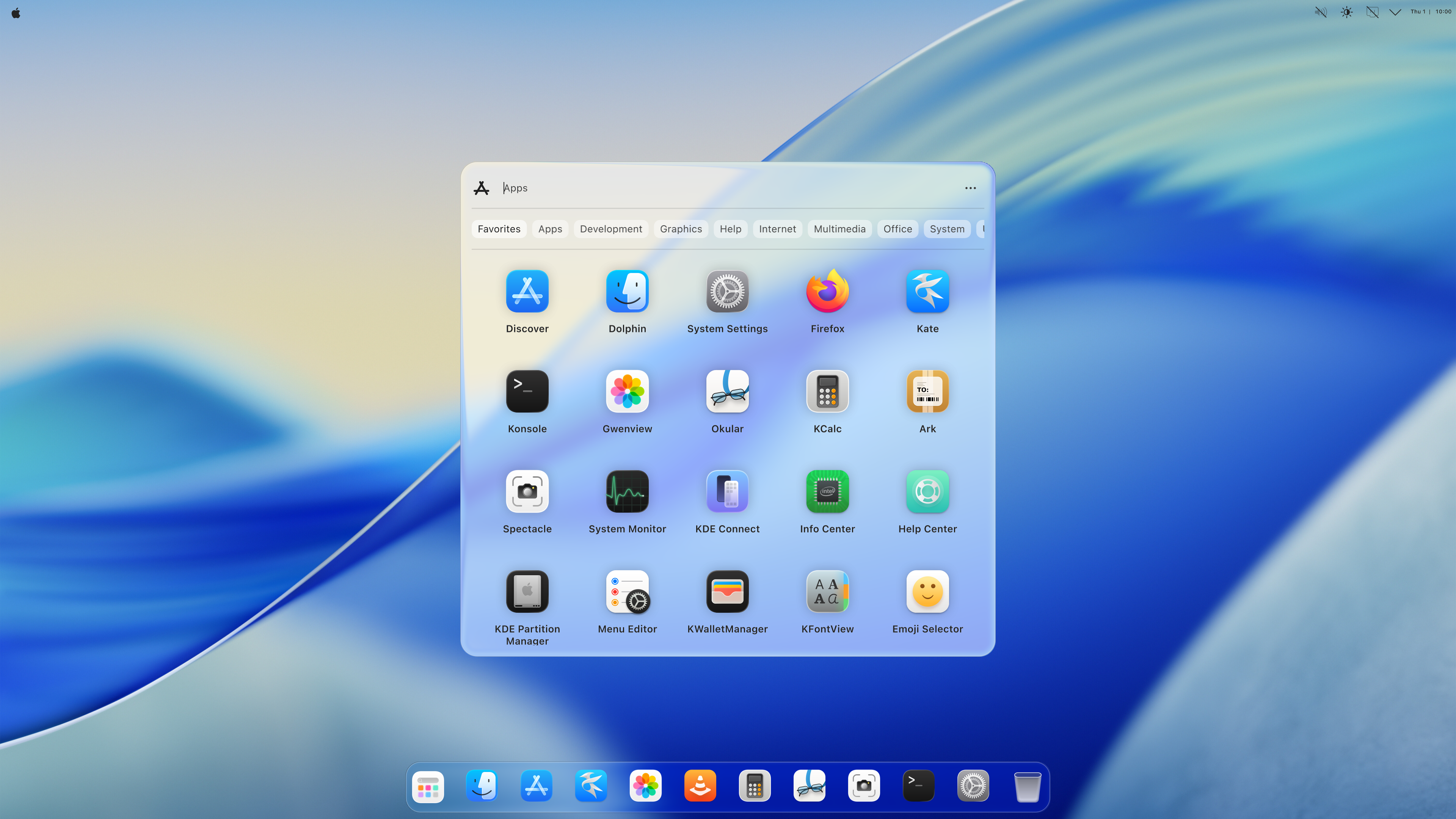 macos-tahoe-liquid-kde screenshot 18