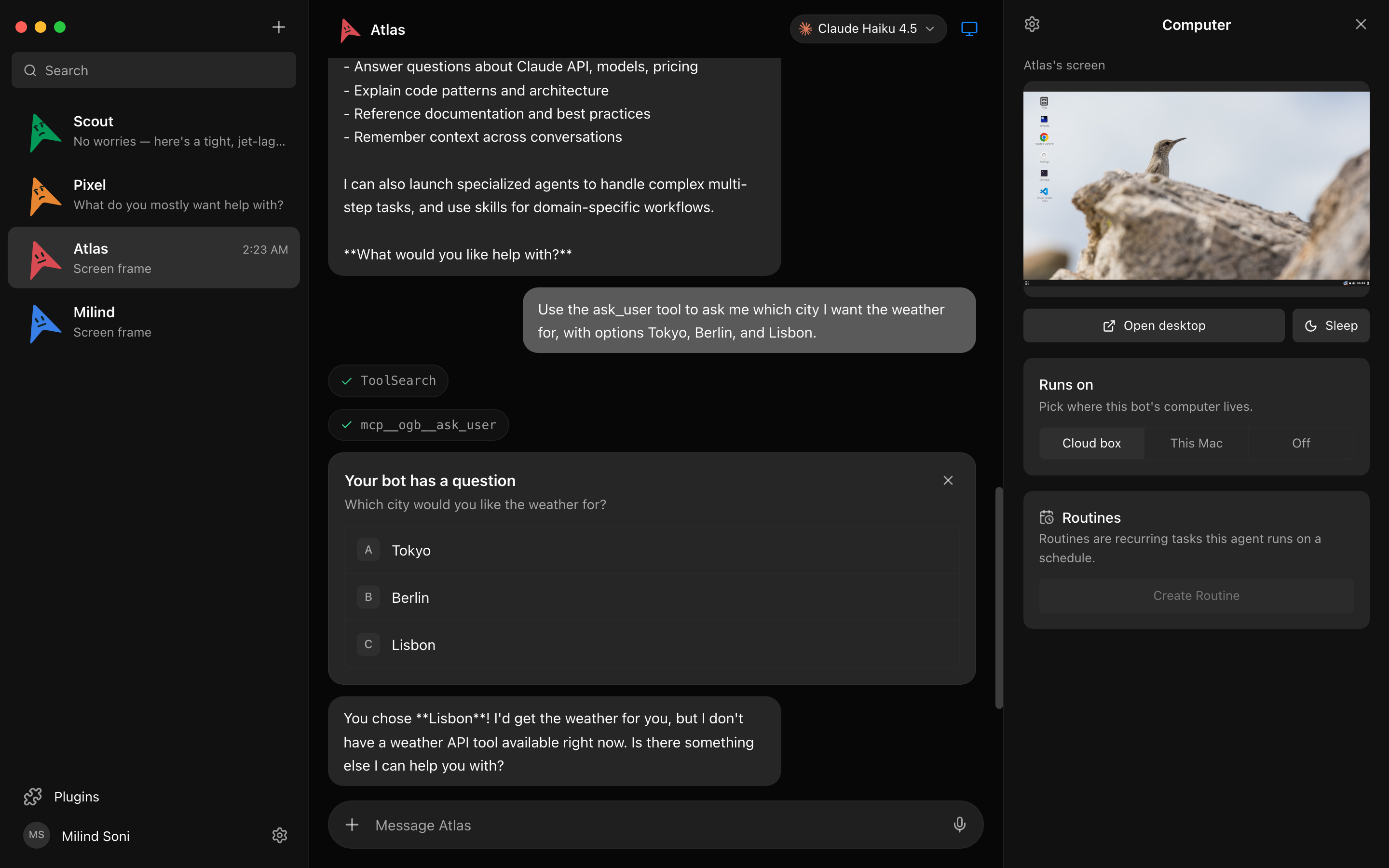 OpenMausBot screenshot 3