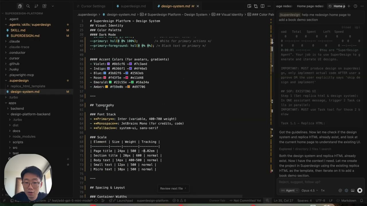 superdesign-skill screenshot 1