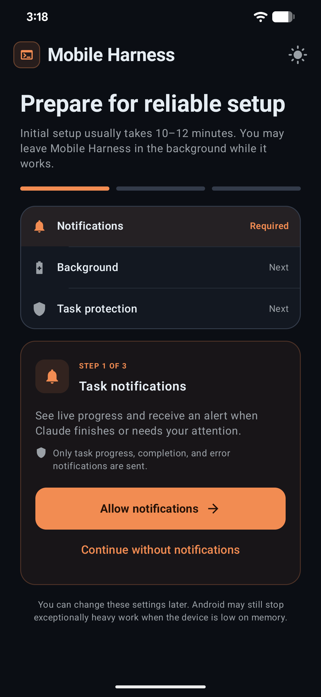 Mobile-Harness screenshot 5